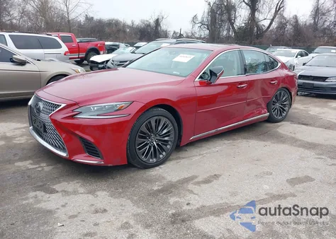 2019 Lexus Ls 500 z USA, uszkodzony, nr VIN JTHC51FF9K5006092